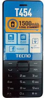 Смартфон Tecno T454 Dual SIM Black 4895180745973