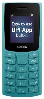 Смартфон Nokia 105 2023 Single Sim Cyan 1GF019EPG6C01
