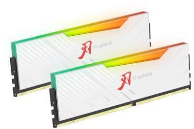 Оперативная память KingBank Soarblade RGB White DDR5 32GB (2x16GB) 6400MHz CL32 Kit K5.01.FLM5FD9301