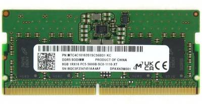 Оперативная память Micron So-Dimm DDR5 8GB 5600MHz CL46 MTC4C10163S1SC56BD1