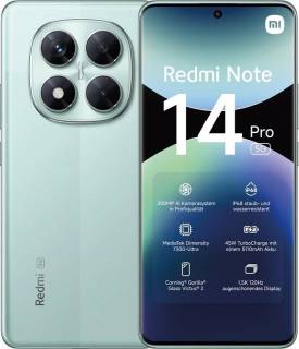 Смартфон Xiaomi Redmi Note 14 Pro 5G 8/256GB Coral Green