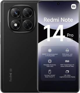 Смартфон Xiaomi Redmi Note 14 Pro 5G 8/256GB Midnight Black