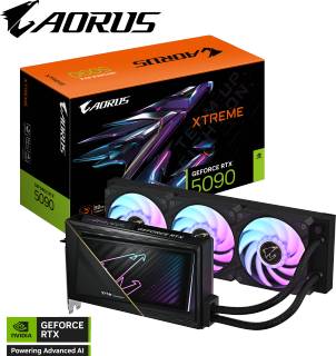 Видеокарта Gigabyte AORUS GeForce RTX 5090 XTREME WATERFORCE 32GB GV-N5090AORUSX W-32GD