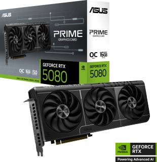 Видеокарта ASUS PRIME GeForce RTX 5080 16GB OC Edition PRIME-RTX5080-O16G