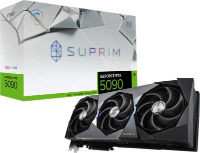 Видеокарта MSI GeForce RTX 5090 32GB SUPRIM SOC RTX 5090 32G SUPRIM SOC
