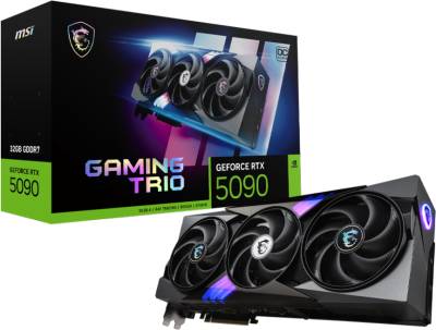 Видеокарта MSI GeForce RTX 5090 32GB GAMING TRIO OC RTX 5090 32G GAMING TRIO OC