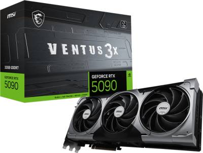 Видеокарта MSI GeForce RTX 5090 32G VENTUS 3X RTX 5090 32GB VENTUS 3X