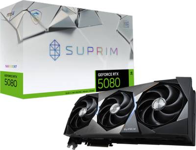 Видеокарта MSI GeForce RTX 5080 16GB SUPRIM SOC RTX 5080 16G SUPRIM SOC