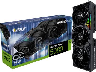 Видеокарта Palit GeForce RTX 5080 GamingPro OC 16GB NE75080S19T2-GB2031A