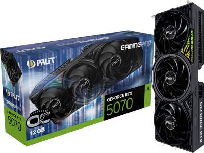 Видеокарта Palit GeForce RTX 5070 GamingPro OC 12GB NE75070T19K9-GB2050A