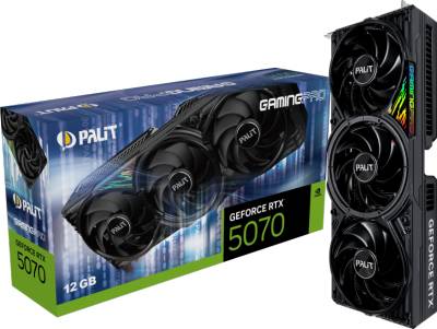Видеокарта Palit GeForce RTX 5070 GamingPro 12GB NE75070019K9-GB2050A
