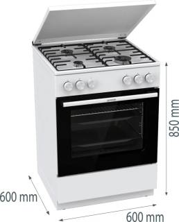 Плита Gorenje GG 6A11 WH