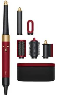 Выпрямитель для волос Dyson Airwrap i.d. HS08 Multi-Styler and Dryer Straight to Wavy Red Velvet/Gold (596926-01) EU