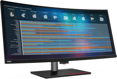 Монитор Lenovo ThinkVision P40w-20 Raven Black 2021 62DDGAT6EU