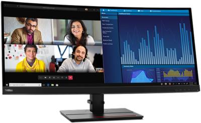 Монитор Lenovo ThinkVision P34w-20 Raven Black 2023 63F2RAT3EU