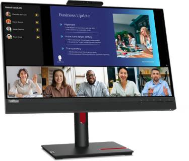 Монитор Lenovo ThinkVision T24v-30 Raven Black 2023 63D8MAT3UA