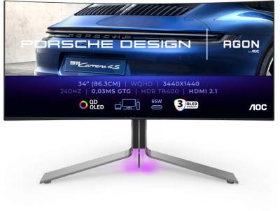 Монитор AOC AGON PRO PD34 QD-OLED Gaming Monitor