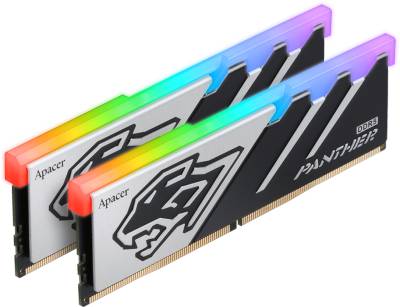 Оперативная память Apacer Panther RGB DDR5 32GB (2x16GB) 6400MHz CL40 Kit AH5U32G64C5529BAA-2