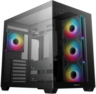 Корпус Deepcool CG530 4F Tempered Glass (R-CG530-BKADA4-G-1) Black