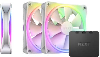 Вентилятор NZXT F120 RGB Duo Triple Pack (RF-D12TF-W1) White