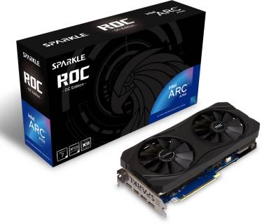 Видеокарта Sparkle Intel Arc A750 ROC OC Edition 8GB SA750R-8GOC