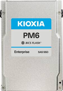 Внутренний HDD/SSD Kioxia PM6-R Series (2.5-inch) SAS Enterprise SSD 960GB SAS-4 BiCS Flash TLC KPM61RUG960G