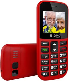 Смартфон Sigma Comfort 50 EASY TYPE-C red