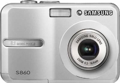 Фотоаппарат Samsung S 860 EC-S860ZSBA/RU