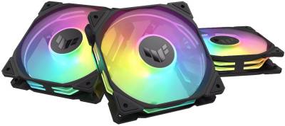 Вентилятор ASUS TUF Gaming TR120 ARGB Triple Pack (90DA0090-B09020) Black