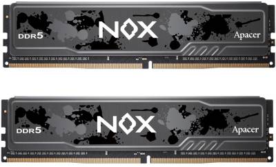 Оперативная память Apacer NOX DDR5 32GB (2x16GB) 5600MHz CL40 Kit AH5U32G56C522MBAA-2