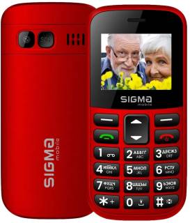 Смартфон Sigma Comfort 50 CF115 EASY Red
