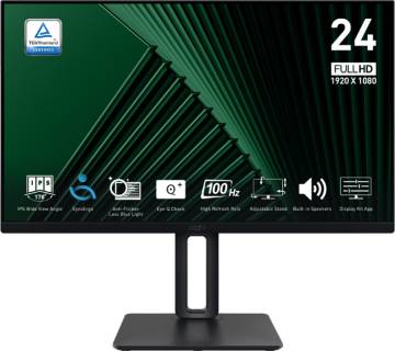 Монитор MSI Business Productivity Monitors PRO MP245PG Black PRO_MP245PG