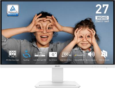 Монитор MSI Professional Business Productivity Monitors PRO MP273QW E2 White PRO_MP273QW_E2