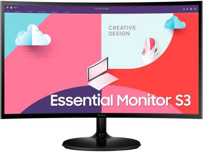 Монитор Samsung Essential Monitor S3 Curved 27' S36C Black LS27C362EAUXEN