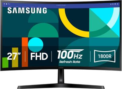 Монитор Samsung 27' Essential S3 S27D366 LS27D366GAIXCI