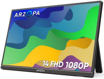 Монитор Arzopa A1S Ultra-Thin Portable Monitor Black 6975114120156
