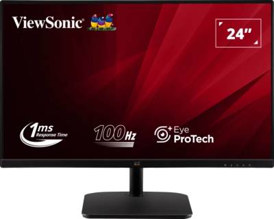 Монитор Viewsonic 24' Eye ProTech Plus Monitor Black VA2432-mhd