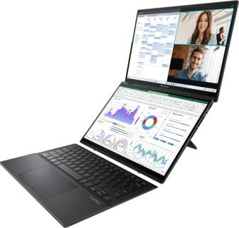 Ноутбук ASUS Zenbook DUO (UX8406) Inkwell Gray UX8406CA-QL048W / 90NB14X1-M001R0