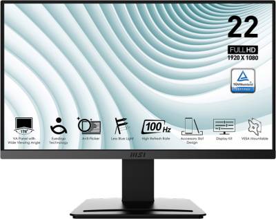 Монитор MSI Business Productivity Monitors PRO MP223 Black 9S6-3PB9CH-001