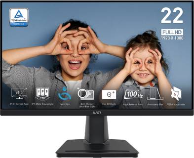 Монитор MSI Business Productivity Monitors PRO MP225 Black 9S6-3PC6CM-012