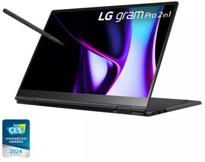 Ноутбук Lg gram Pro 16' OLED 2in1 Thin and Lightweight Laptop Black 16T90SP-K.AP78G