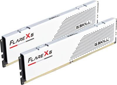 Оперативная память G.Skill Flare X5 AMD EXPO White DDR5 64GB (2x32GB) 6000MHz CL28 Kit F5-6000J2836G32GX2-FX5W