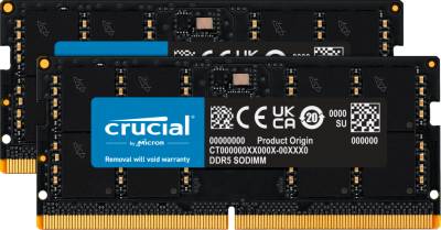 Оперативная память Crucial So-Dimm DDR5 64GB (2x32GB) 5600MHz CL46 Kit CT2K32G56C46S5