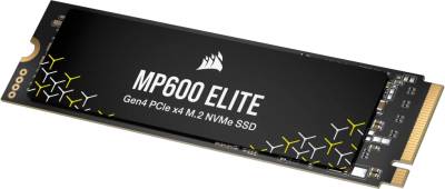 Внутренний HDD/SSD Corsair MP600 ELITE 2TB M.2 2280 NVMe PCIe Gen4 x4  3D TLC CSSD-F2000GBMP600ENH