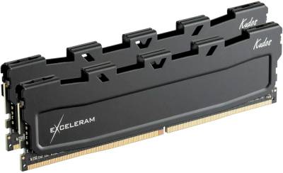 Оперативная память Exceleram Black Kudos DDR5 48GB (2x24GB) 6000MHz CL40 Kit EK50480604048CD