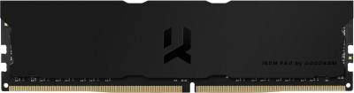 Оперативная память Goodram IRDM PRO Deep Black DDR4 16GB 3600MHz CL18 IRP-K3600D4V64L18S/16G