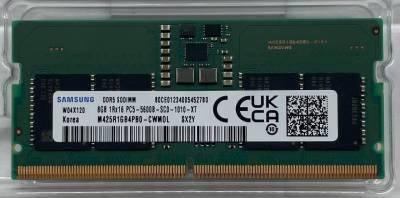 Оперативная память Samsung So-Dimm DDR5 8GB 5600MHz CL46 M425R1GB4PB0-CWM0L