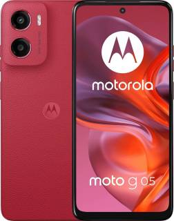 Смартфон Motorola Moto G05 4/128GB (PB6L0035UA) Plum Red