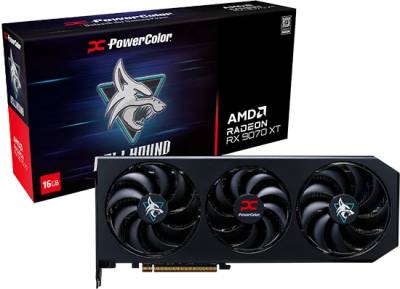 Видеокарта PowerColor Hellhound AMD Radeon RX 9070 XT 16GB RX9070XT 16G-L/OC