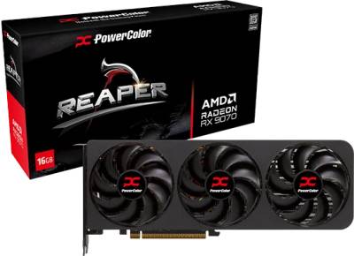 Видеокарта PowerColor Reaper AMD Radeon RX 9070 16GB RX9070 16G-A